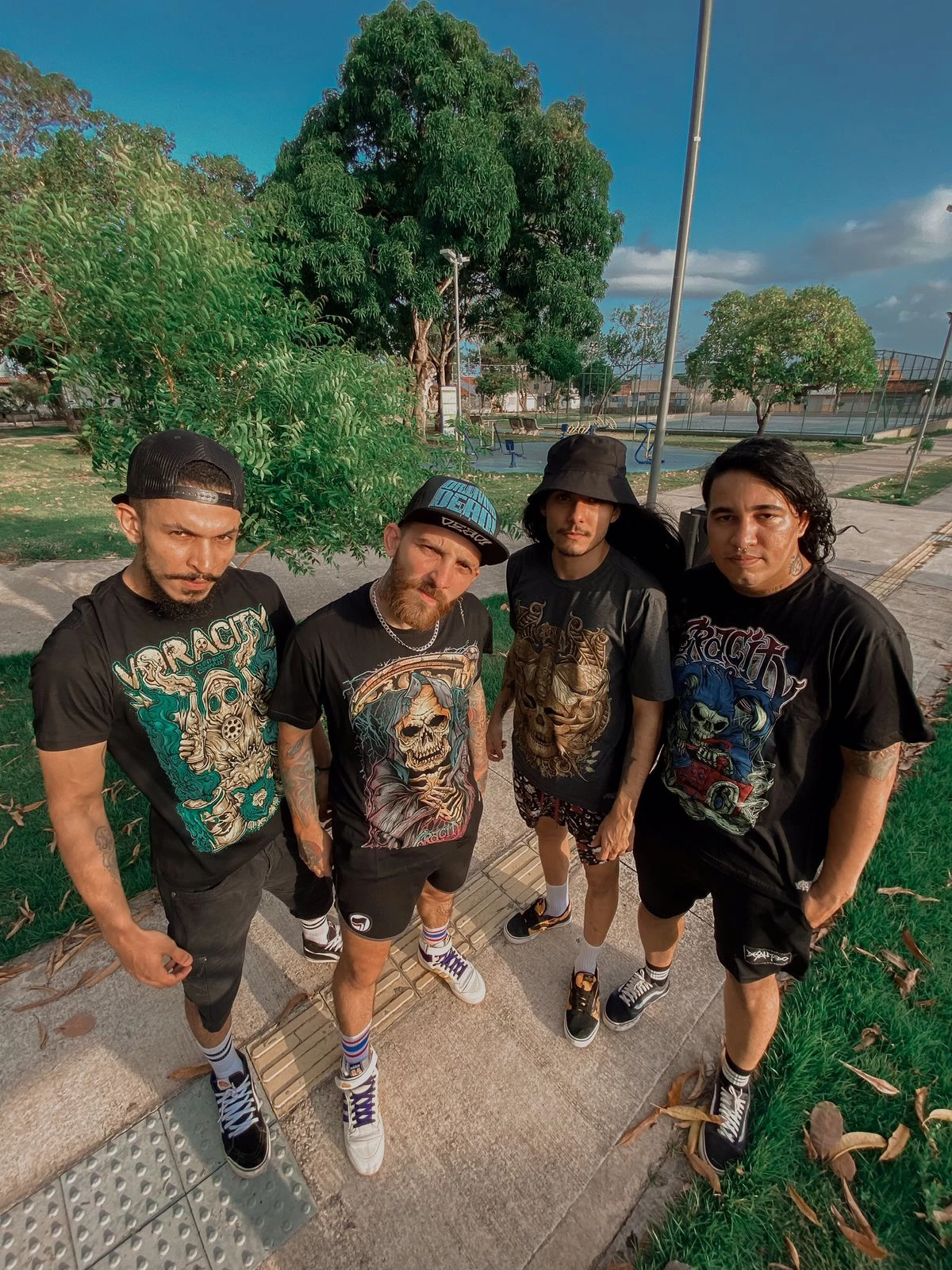A banda Basttardz, está confirmada como uma das atrações do 'Rock na Praça'. (Foto: Divulgação)