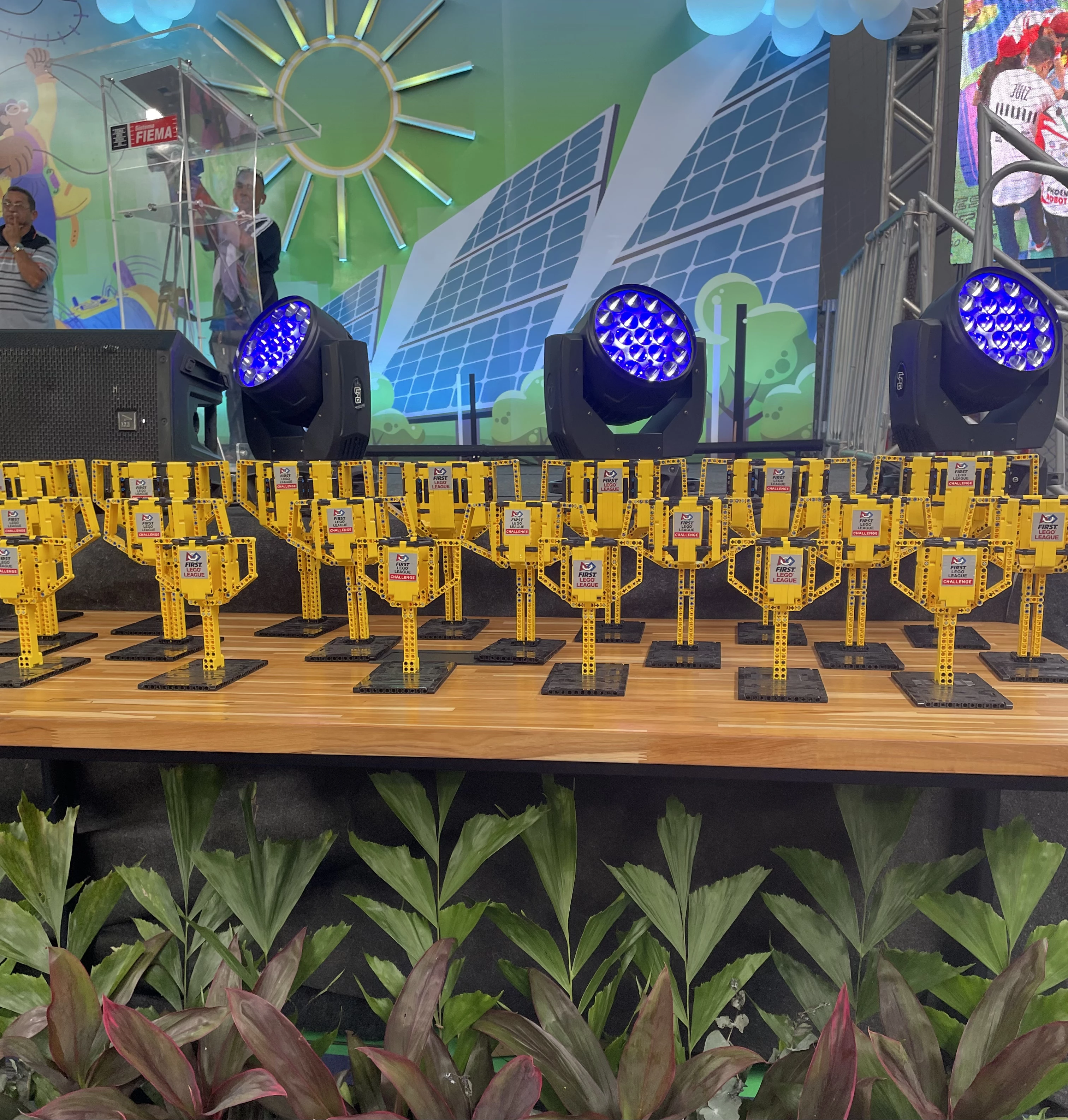 Troféus do Torneio SESI de Robótica - Foto: Geisa de Almeida/Grupo Mirante