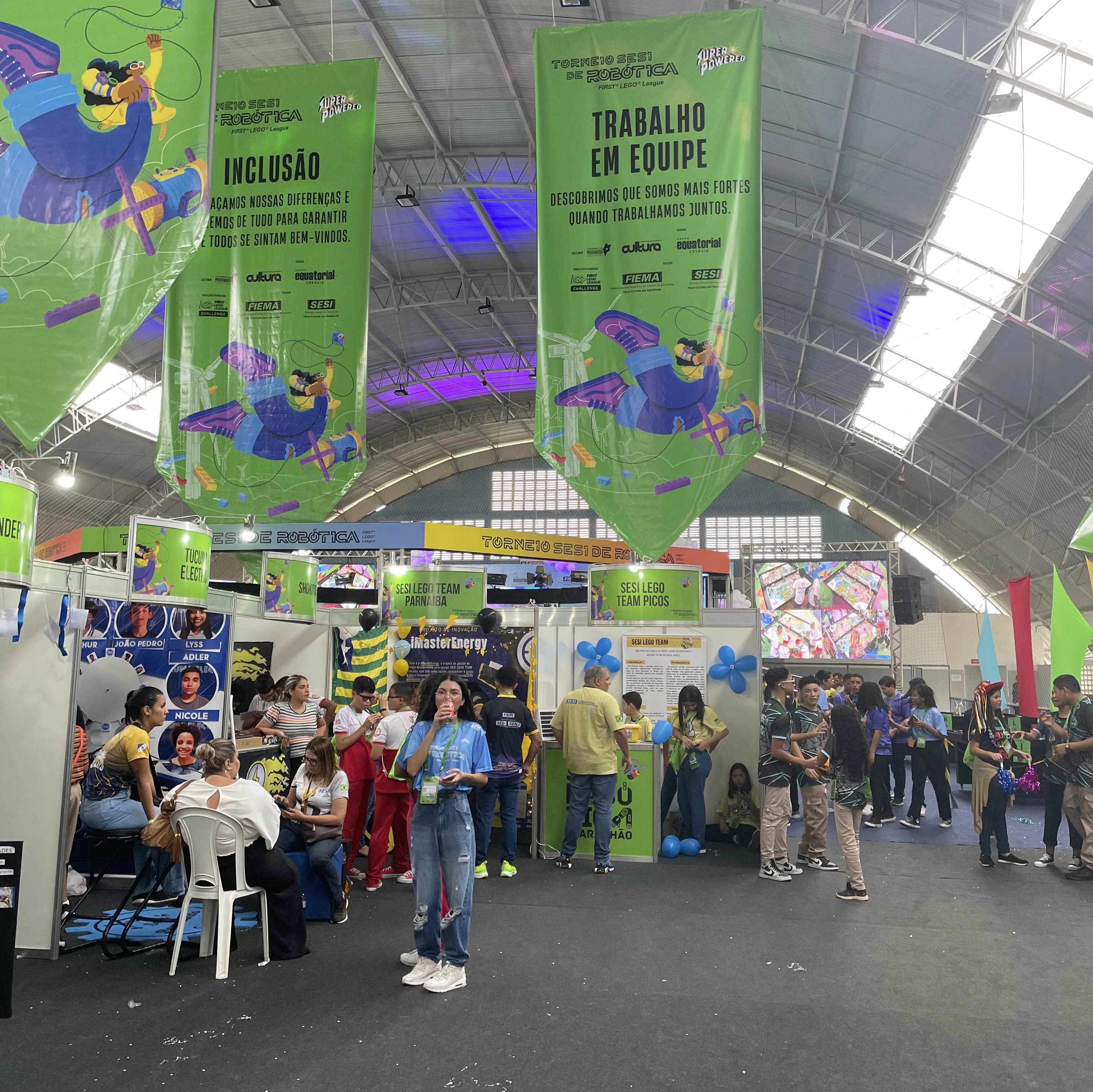 Campeonato é realizado no SESI Araçagi - Foto: Geisa de Almeida/Grupo Mirante