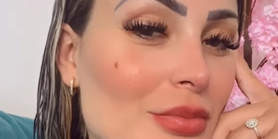 Andressa desabafou e contou que não desistirá da guarda da criança.