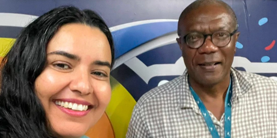 Juíza Elaile Silva Carvalho no Plugado, na Mirante FM. Foto: Divulgação