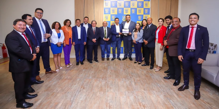 Paulo Victor foi homenageado pela União de Vereadores e Câmaras do Maranhão
