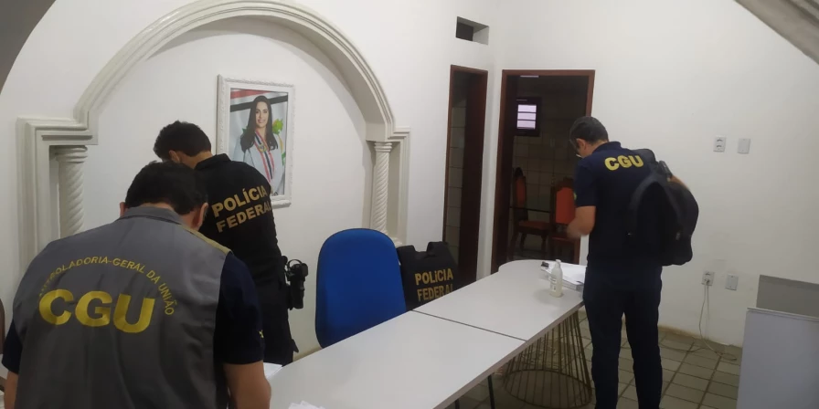 PF fez buscas na sede da Secretaria de Saúde de Pedreiras