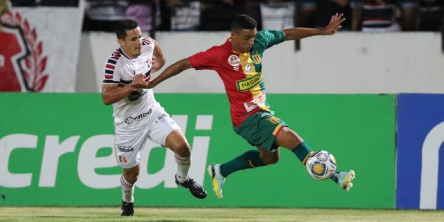 O Sampaio foi derrotado fora de casa e sai do G4 da Copa do Nordeste.