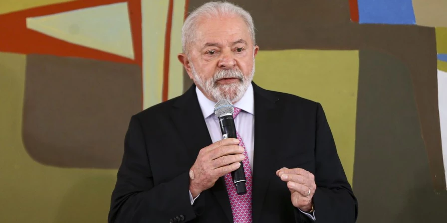 O presidente Luiz Inácio Lula da Silva.