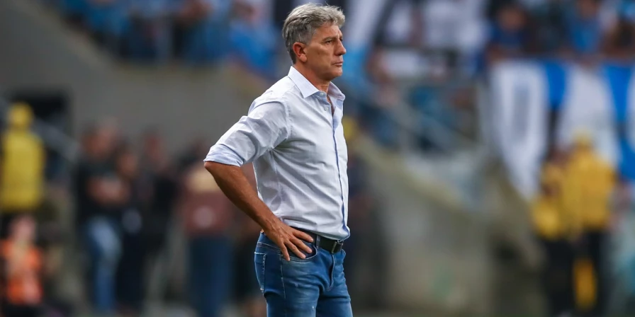 Renato Gaúcho, técnico do Grêmio.