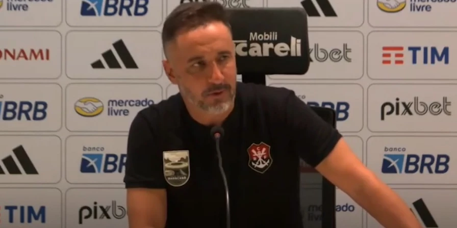 Vítor Pereira, técnico do Flamengo.
