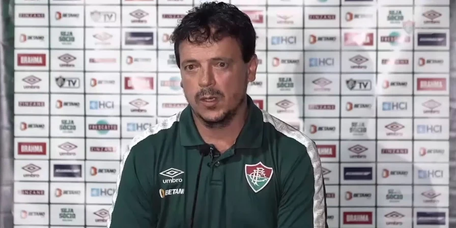 Fernando Diniz, técnico do Fluminense.