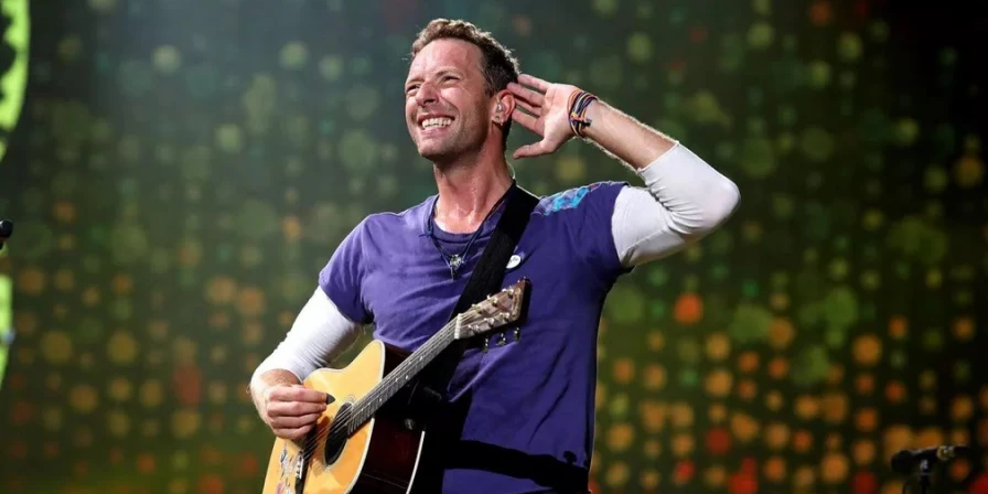 Vocalista da banda Coldplay Chris Martin