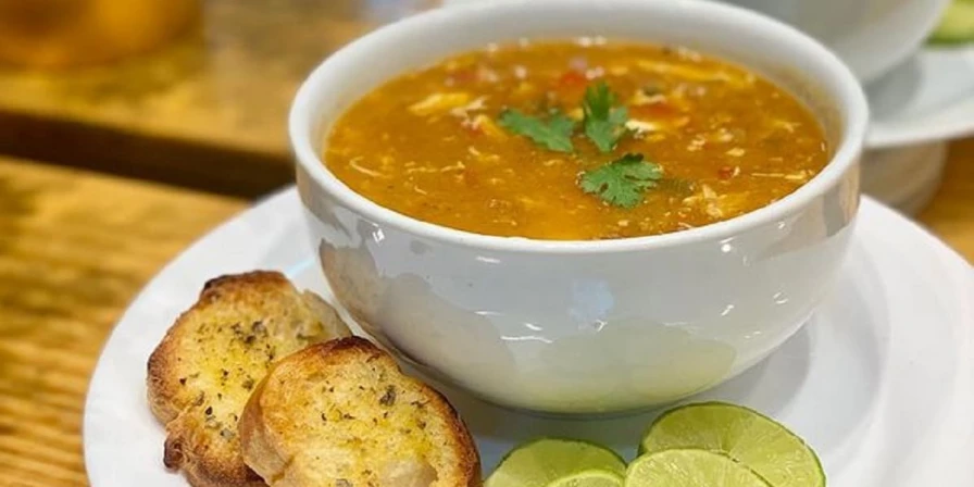 Caldo de ovos.