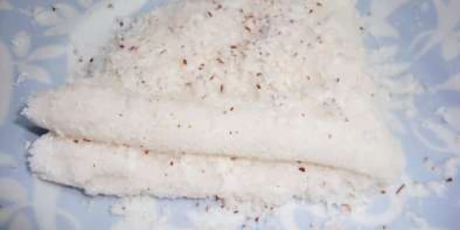 Tapioca com leite de coco.