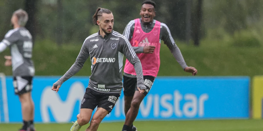 Treino do Atlético-MG.