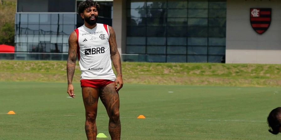 Treino do Flamengo.