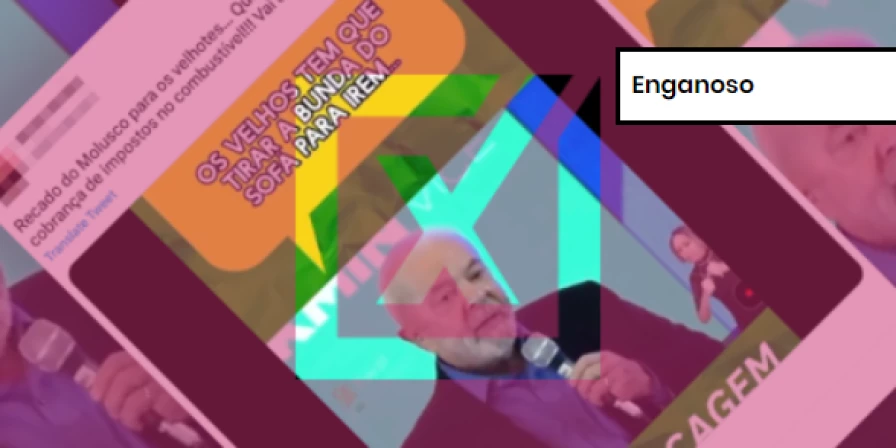Na verdade, Lula se referia à necessidade de incentivar a prática de atividade física na terceira idade.