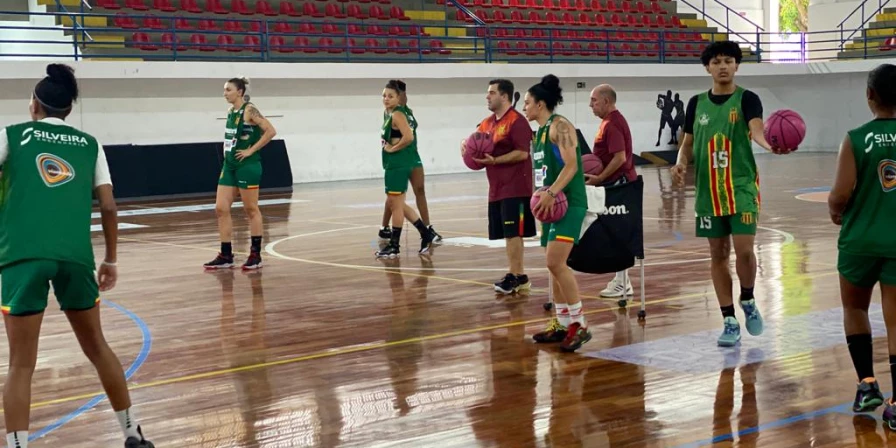 Time do Sampaio Basquete fez uma pré-temporada de três semanas