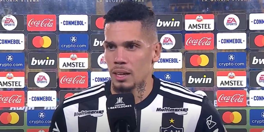 Paulinho, atacante do Atlético-MG.
