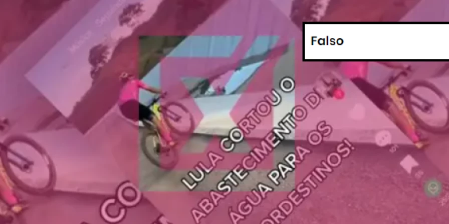 A obra é do governo do estado e ainda não está concluída.