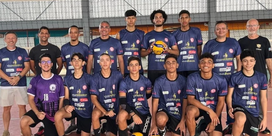Seleção Maranhense de vôlei sub-18 é campeã nacional