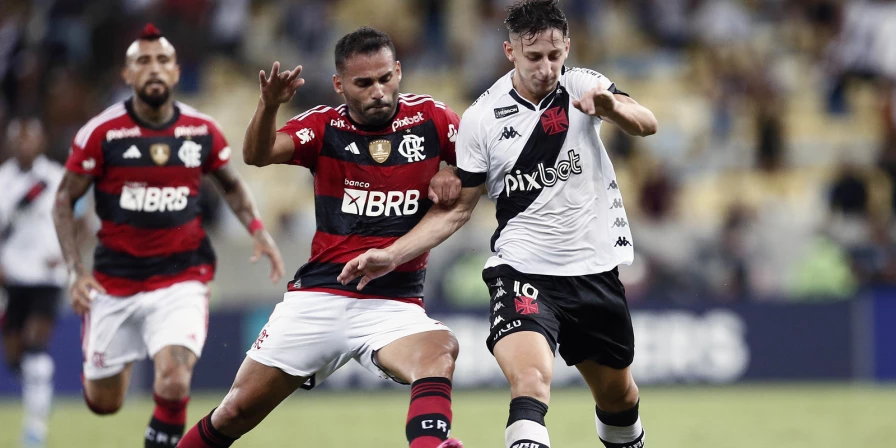Flamengo e Vasco se enfrentaram no Maracanã.