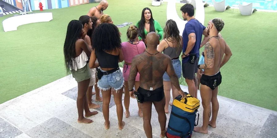 Dania Mendez chega à casa do BBB 23.