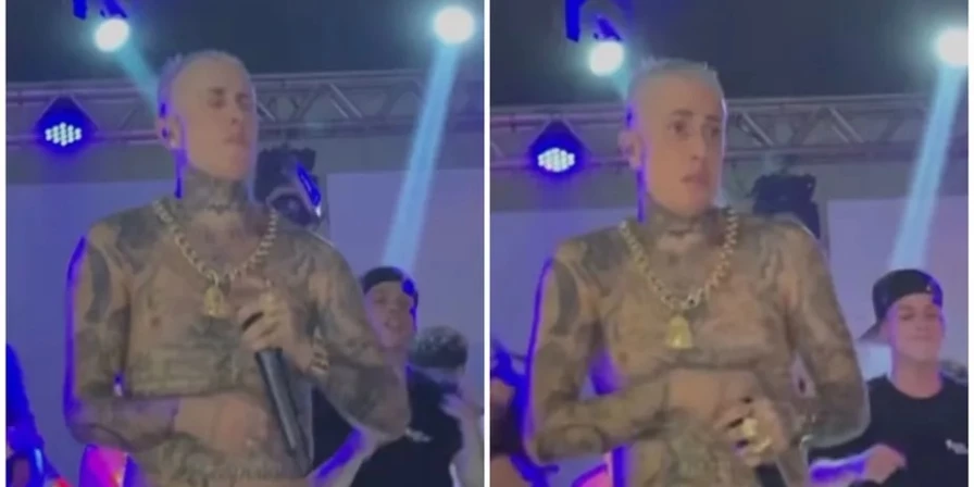 MC Daniel levou garrafada em show