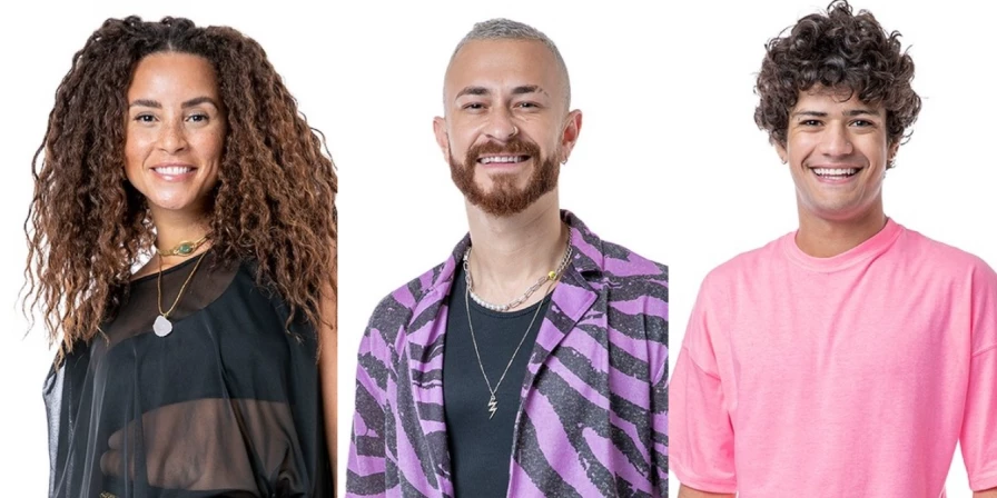 Domitila Barros, Fred e Gabriel Santana estão no décimo Paredão do BBB 23.