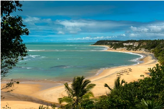 Praia do Espelho, em Porto Seguro, no Sul da Bahia. (Foto: CanvaPro).