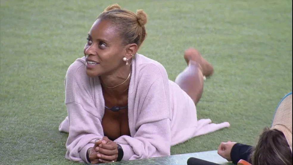 Aline Wirley e Bruna Griphao afirmam acreditar em vida extraterrestre, no BBB23. Foto: Globo