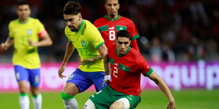 Marrocos e Brasil duelaram na cidade de Tânger