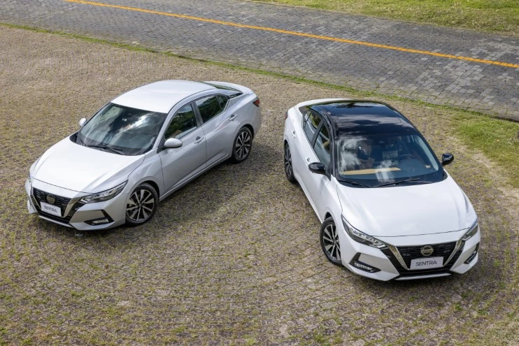 Sentra Advance e Exclusive - Foto: Nissan