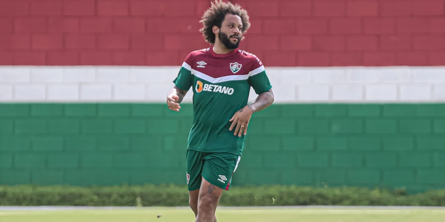 Marcelo, lateral-esquerdo do Fluminense.
