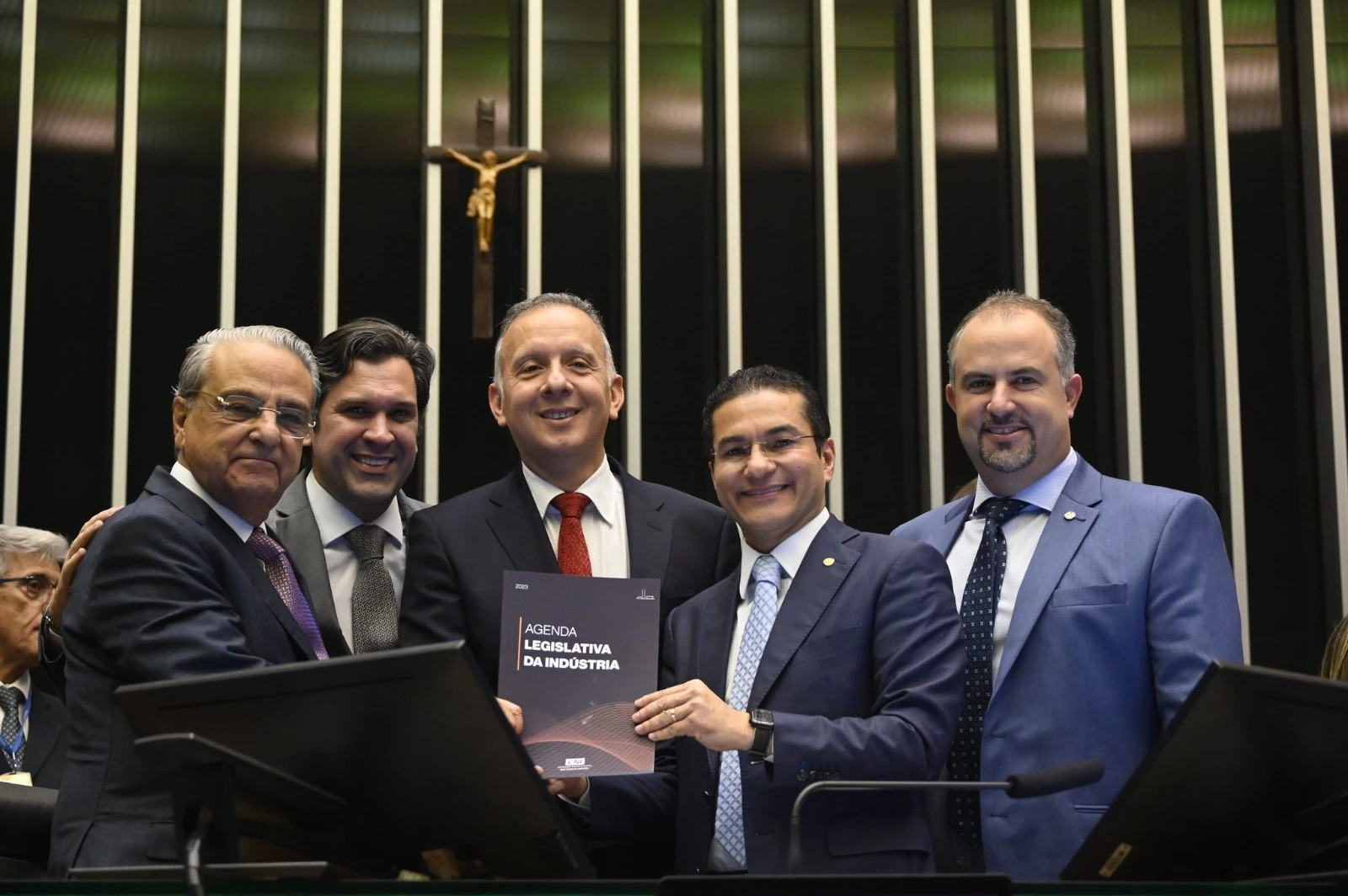 Presidente da CNI Robson de Andrade para deputados Agenda Legislativa da Indústria.