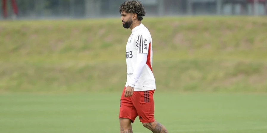 Gabigol, atacante do Flamengo.