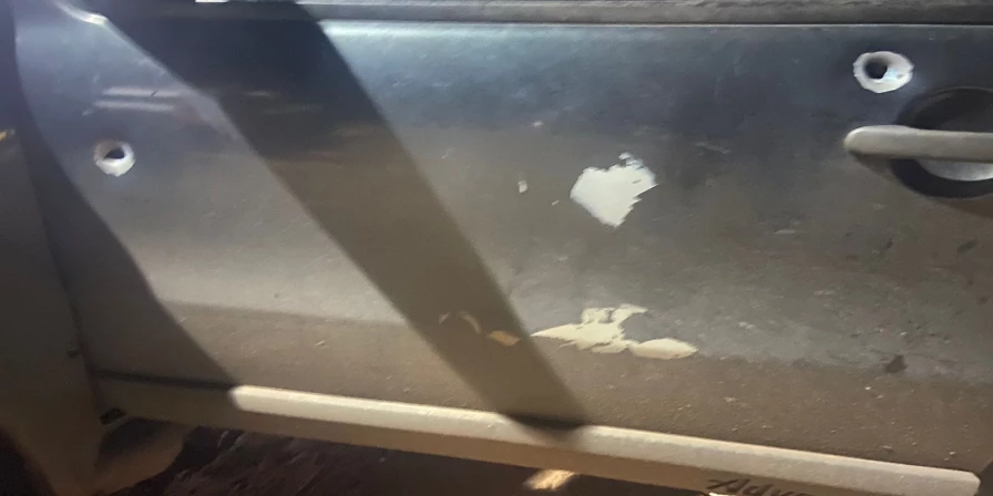 Ninguém ficou ferido na ação criminosa.