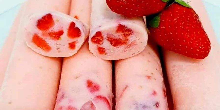 Receita de geladinho gourmet de morango - Imirante.com