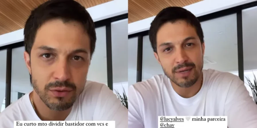 Romulo Estrela precisou ir aos stories do Instagram e ao Twitter para rebater comentários negativos.