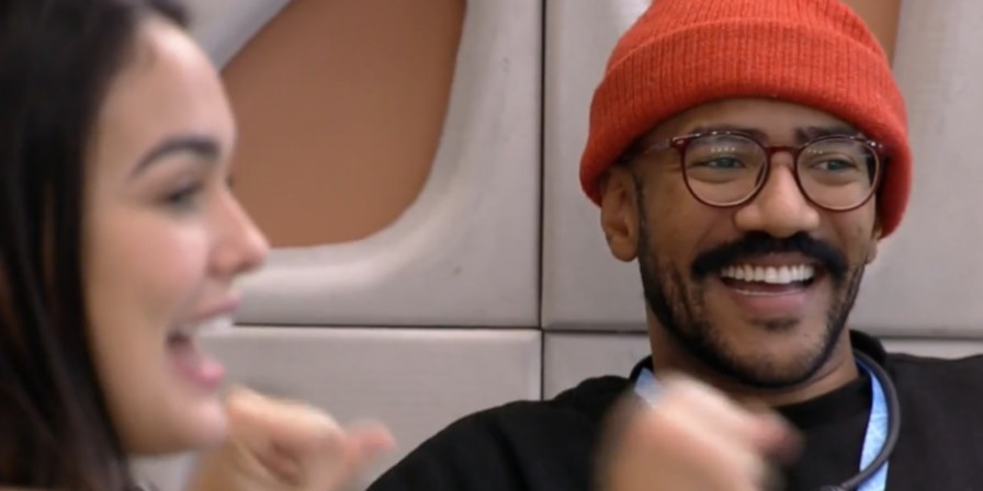 Ricardo respondeu contente: "Que massa". (Foto: Reprodução/TV Globo)