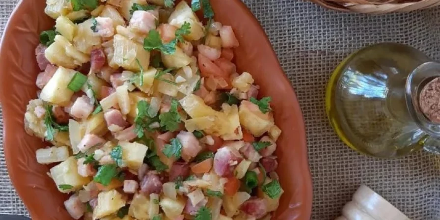 E lembre-se de cozinhá-la até ficar macia, mas sem desmanchar!