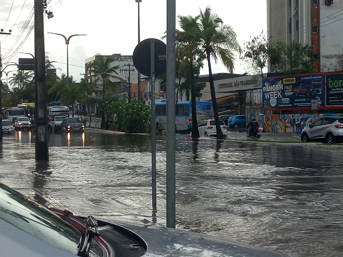 Avenida Marechal Castelo Branco, no bairro São Francisco. Foto: Reprodução