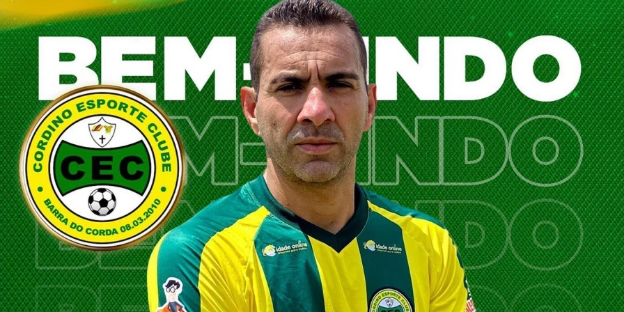 Moisés, zagueiro do Cordino.
