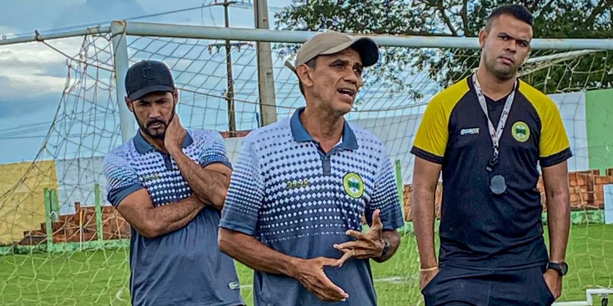 Marlon Cutrim, técnico do Cordino.