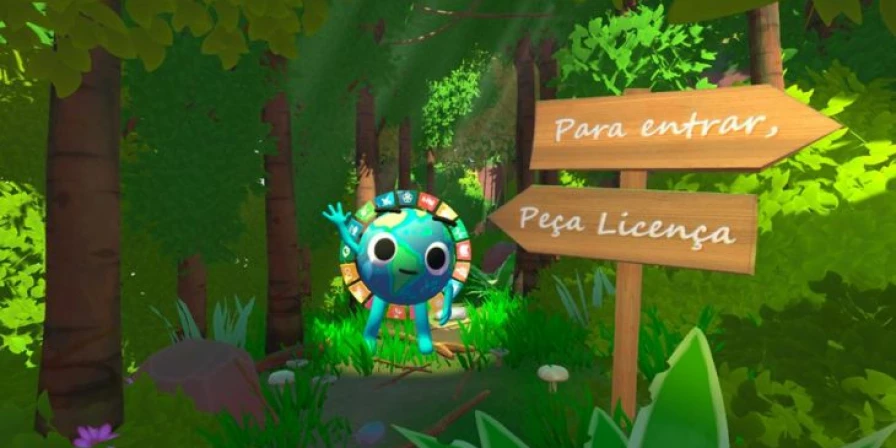 O Gamezônia busca recontar a história da Amazônia a partir da perspectiva dos povos tradicionais.