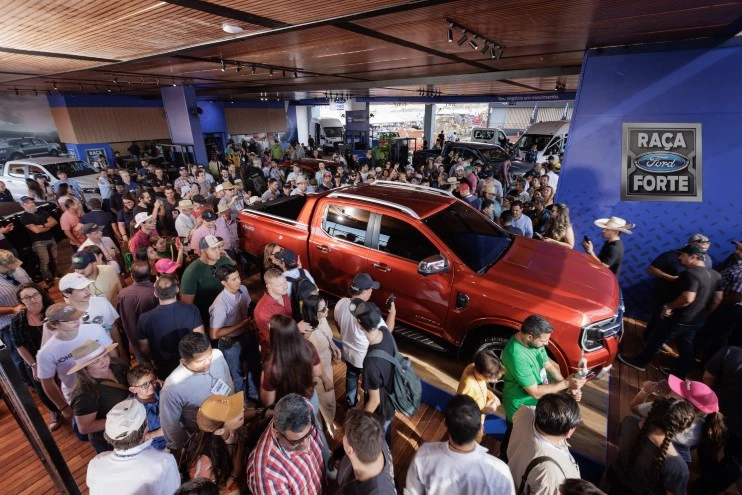 Nova ranger na Agrishow. (Foto: divulgação)