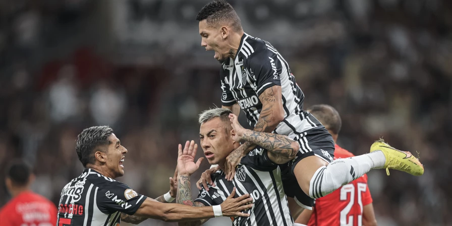 O Atlético-MG venceu o Internacional pelo Brasileirão.