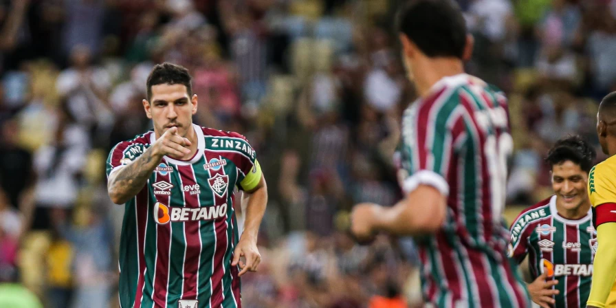 O Fluminense derrotou o Cuiabá no Maracanã.
