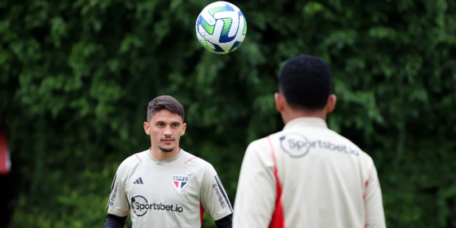 Treino do São Paulo.
