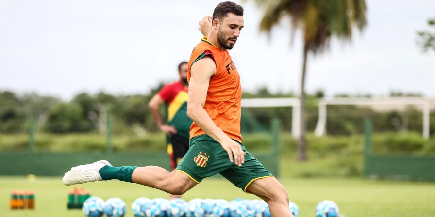 Treino do Sampaio Corrêa.