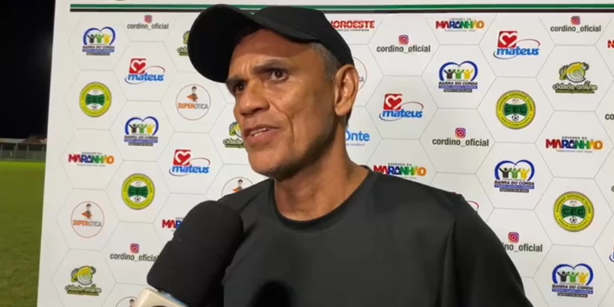 Marlon Cutrim, técnico do Cordino.