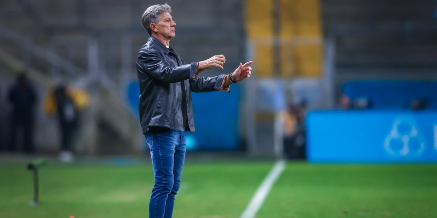 Renato Gaúcho, técnico do Grêmio.