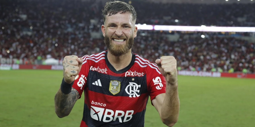 Léo Pereira, zagueiro do Flamengo.